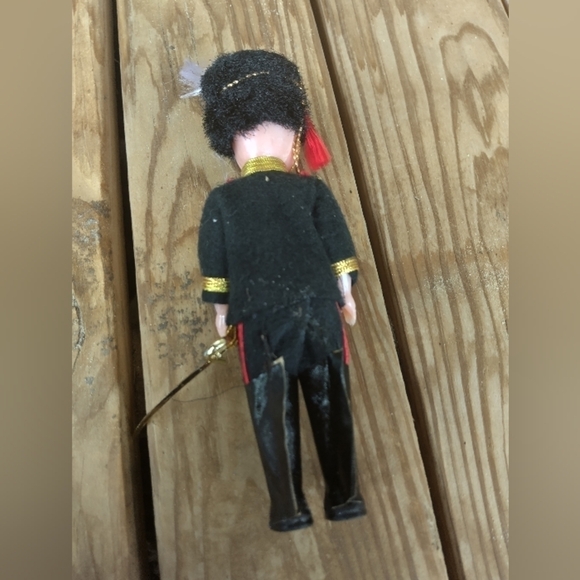 Vintage Queen"s Royal Guard Celluloid Doll Buckingham Palace London British - Picture 7 of 11